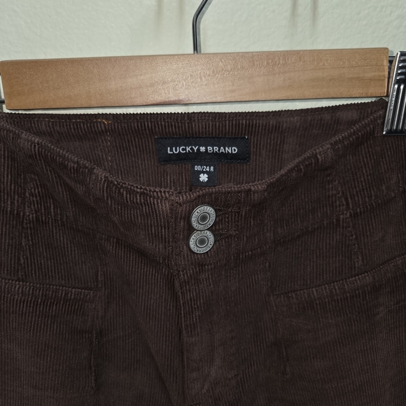 Lucky Brand Dark Brown Corduroy Pants - Picture 2 of 5